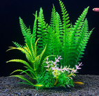 Artificial Aquarium Plant Plastic Fish Tank Decoration 18cm Water Plant