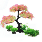 Artificial Aquarium Plants Set Fish Tank Decoration Plastic Water Plants Assorted