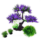 Artificial Aquarium Plants Set Fish Tank Decoration Plastic Water Plants Assorted