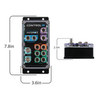 CoralVue HYDROS Control X4 XP8 Pro Pack Aquarium Controller System with pH Probe Temperature Sensor