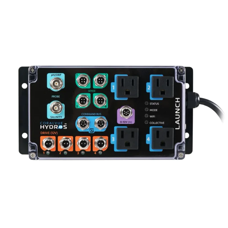 HYDROS Launch Aquarium Controller with pH Probe Temperature Sensor WiFi App Control