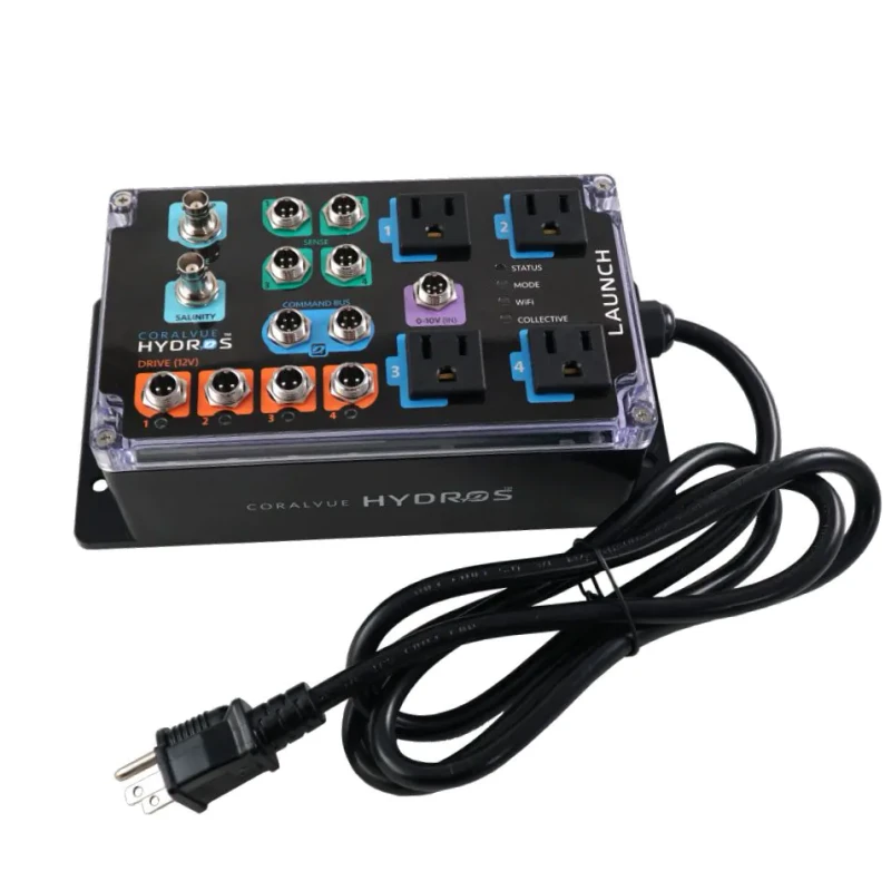 HYDROS Launch Aquarium Controller with pH Probe Temperature Sensor WiFi App Control