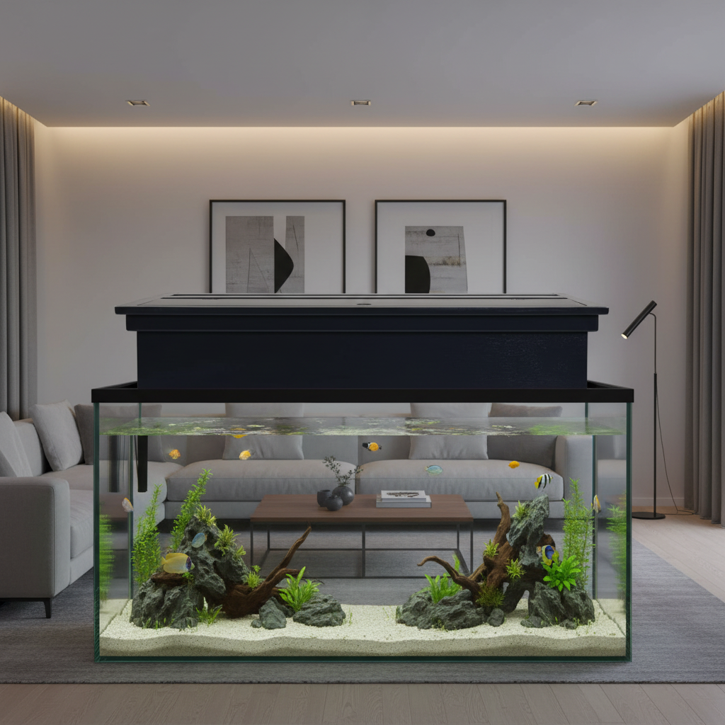 Black rectangular fire pit on a white background
